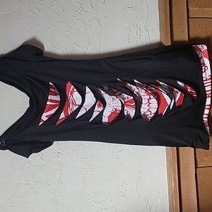 Shein off shoulder skull dress New without tags never worn